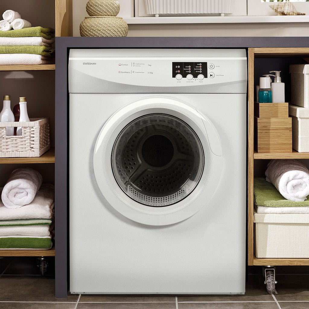 Statesman TVM07W 7kg Vented Tumble Dryer