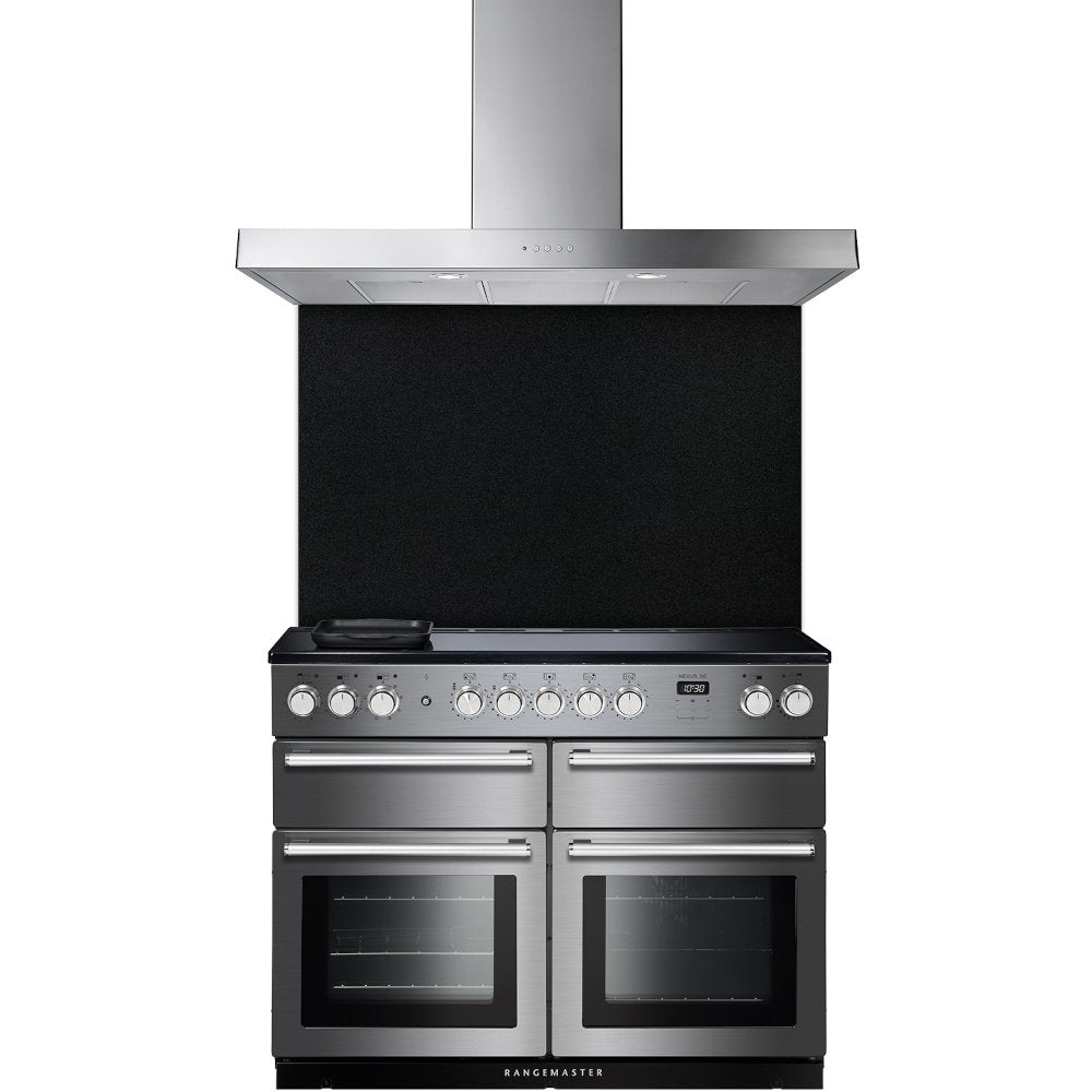 Rangemaster UNBHDS110SS/ 110cm Flat Hood Stainless Steel