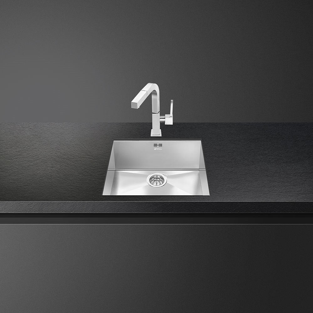 50CM,UNDERMOUNT SINK,BRUSHED ST/STEEL