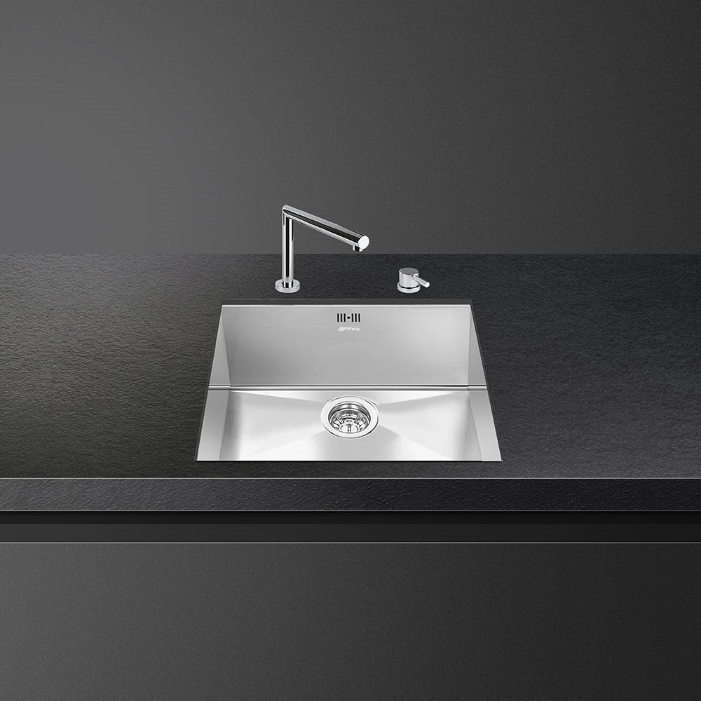50CM,UNDERMOUNT SINK,BRUSHED ST/STEEL
