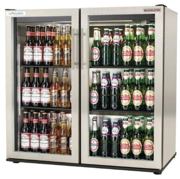 Autonumis RVC00007 EcoChill Double Door Bottle Cooler 156 x 330ml Bottles