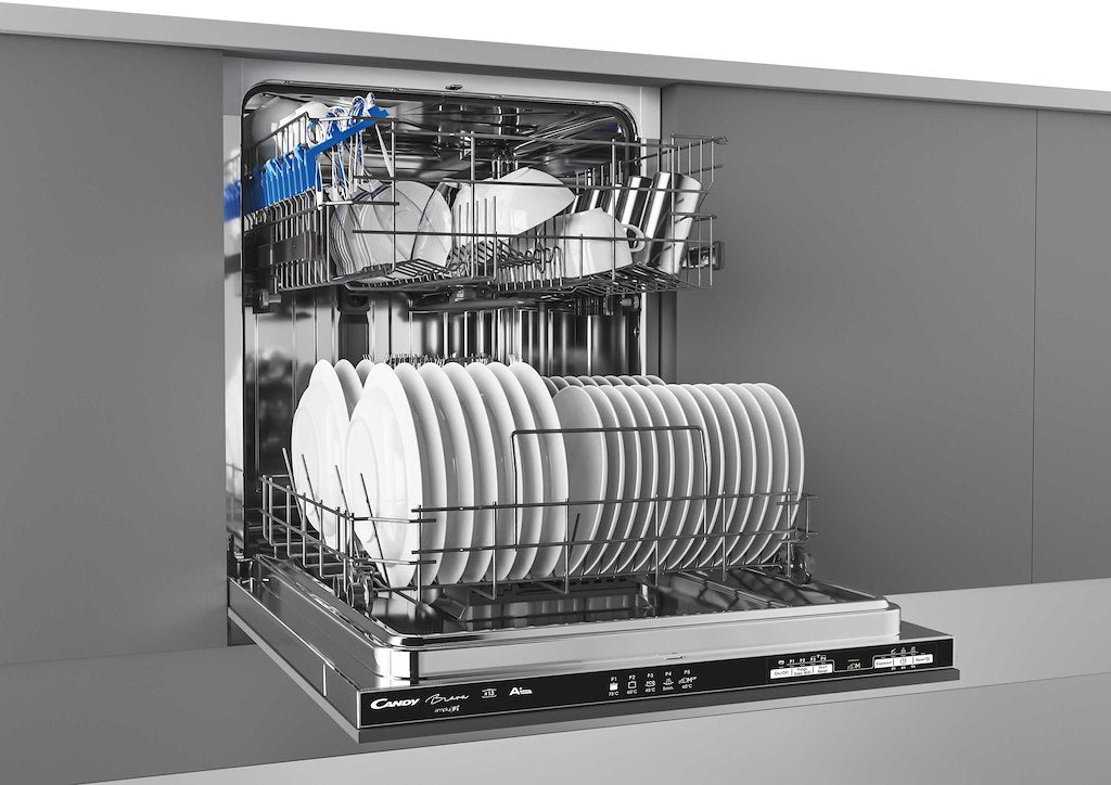 Candy CRIN 1L380PB-80 60cm Integrated Electronic Dishwasher