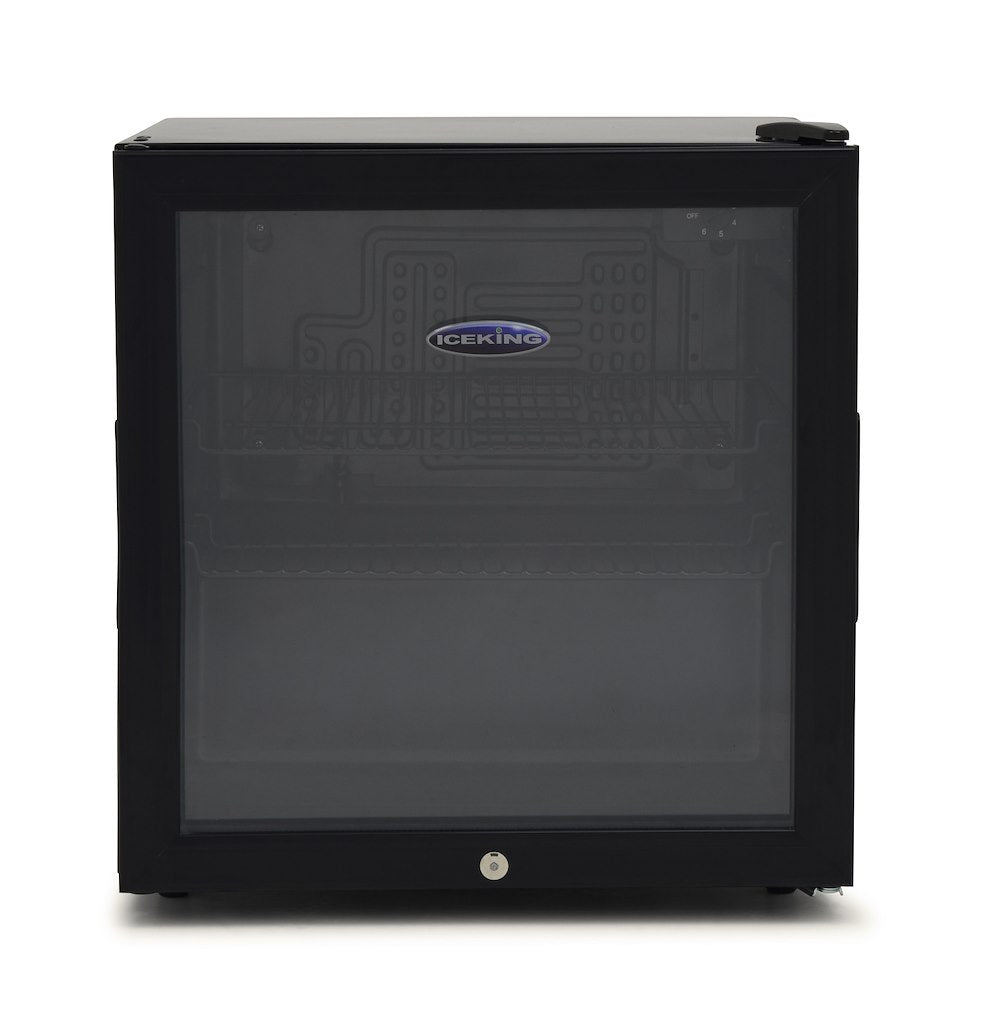 Iceking  DF48K.E Mini Drinks Fridge In Black