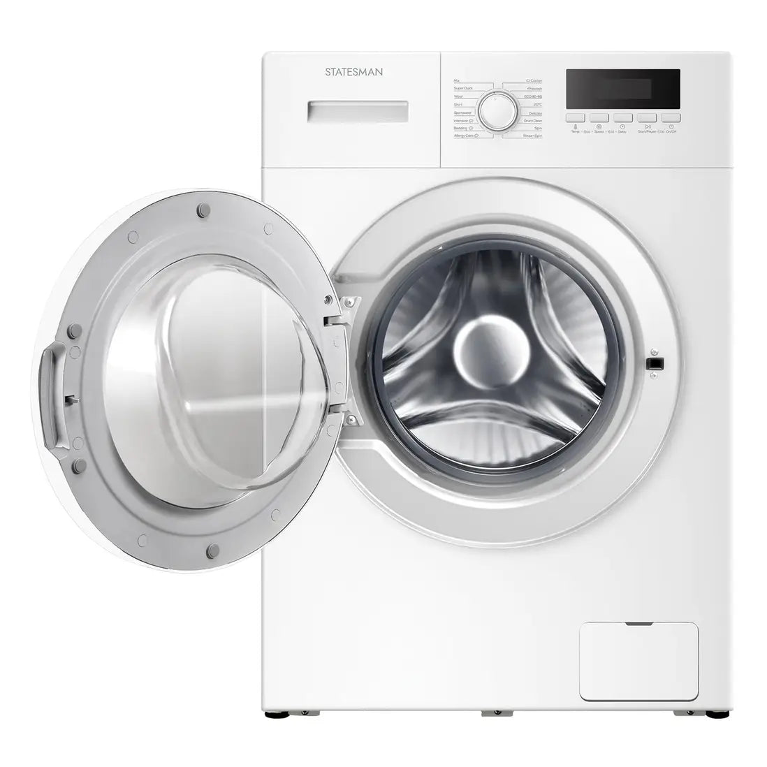 Freestanding Washing Machine, 6Kg Capacity, White, Statesman FWM2610W