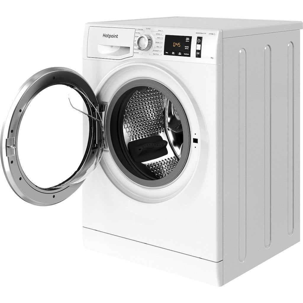 Hotpoint ActiveCare Washing Machine - White - 9kg - 1400rpm - A-20% Rated - NM11 948 WC A UK