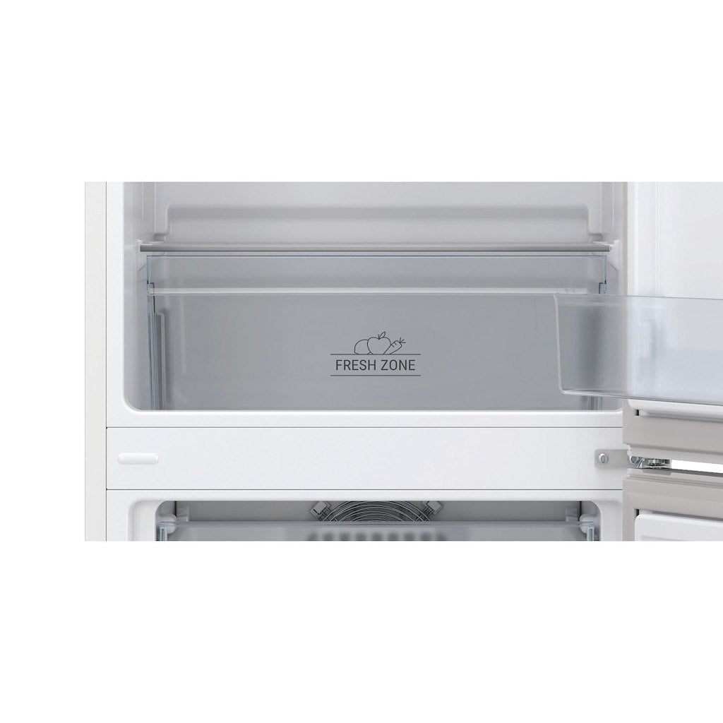 Hotpoint Low Frost 50/50 Fridge Freezer - White - Holds 16 Shopping Bags - E Rated - HB55 732 W UK
