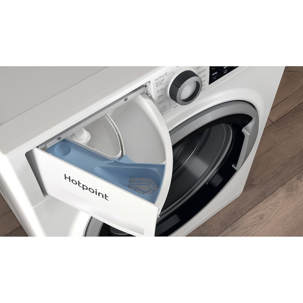 Hotpoint NSWE 743U WS UK N Washing Machine - White
