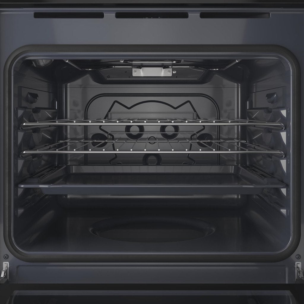 Single Static Oven - Eco Cleaning - Static Oven - 71L With 3 Dial With Timer And A Energy In Black