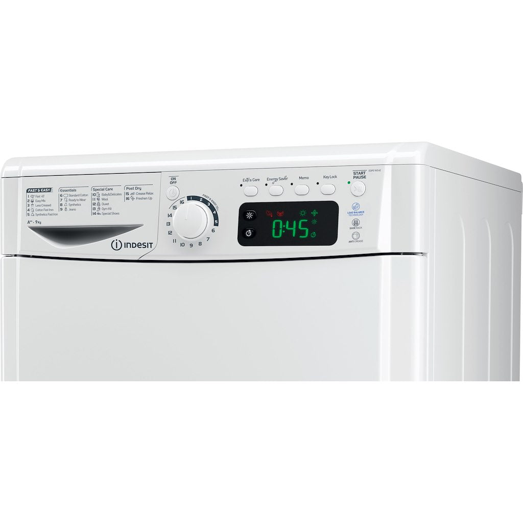 Heat pump tumble dryer: freestanding, 9,0kg - EDPE 945 A2 ECO (UK)