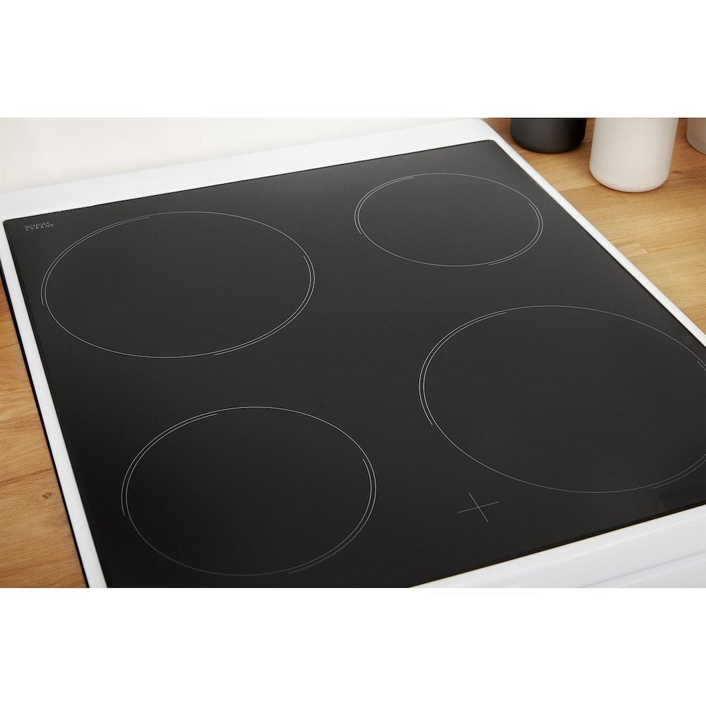 Electric Twin Cooker - Fan Oven - White With Click&Clean and Fast Preheat