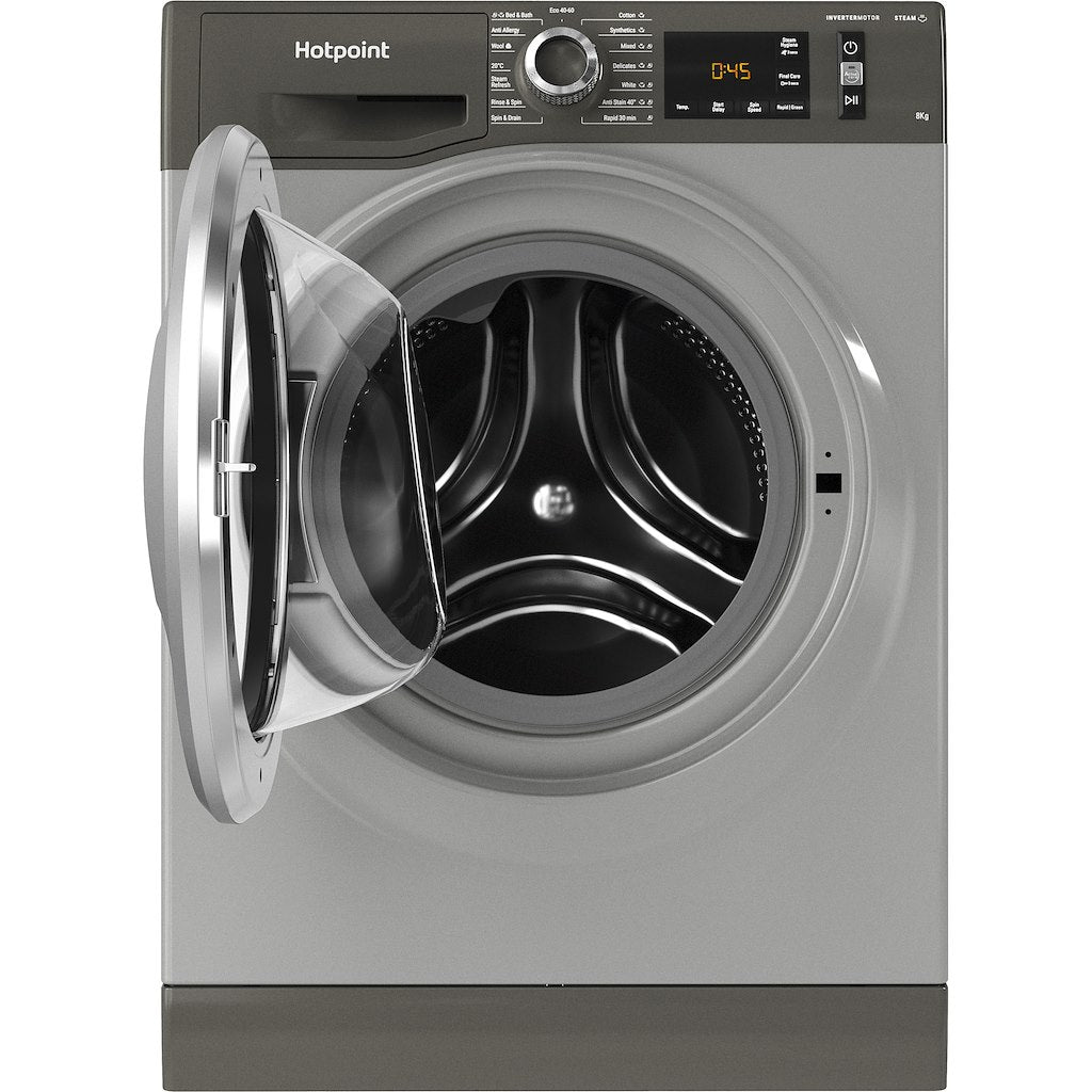 Hotpoint ActiveCare NM11 845 GC A UK N Washing Machine - Graphite