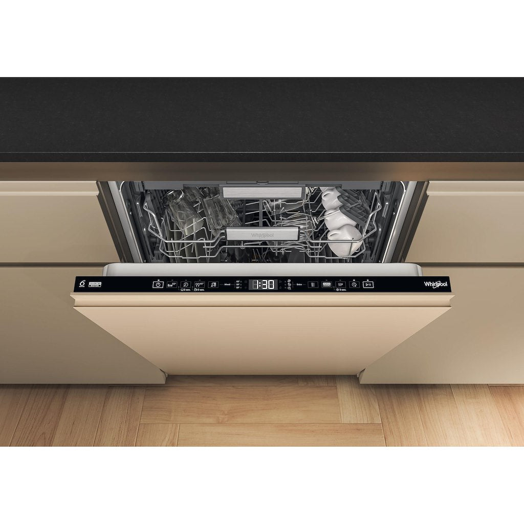 Whirlpool W7I HT40 TS UK Built In 15 Place Setting Dishwasher