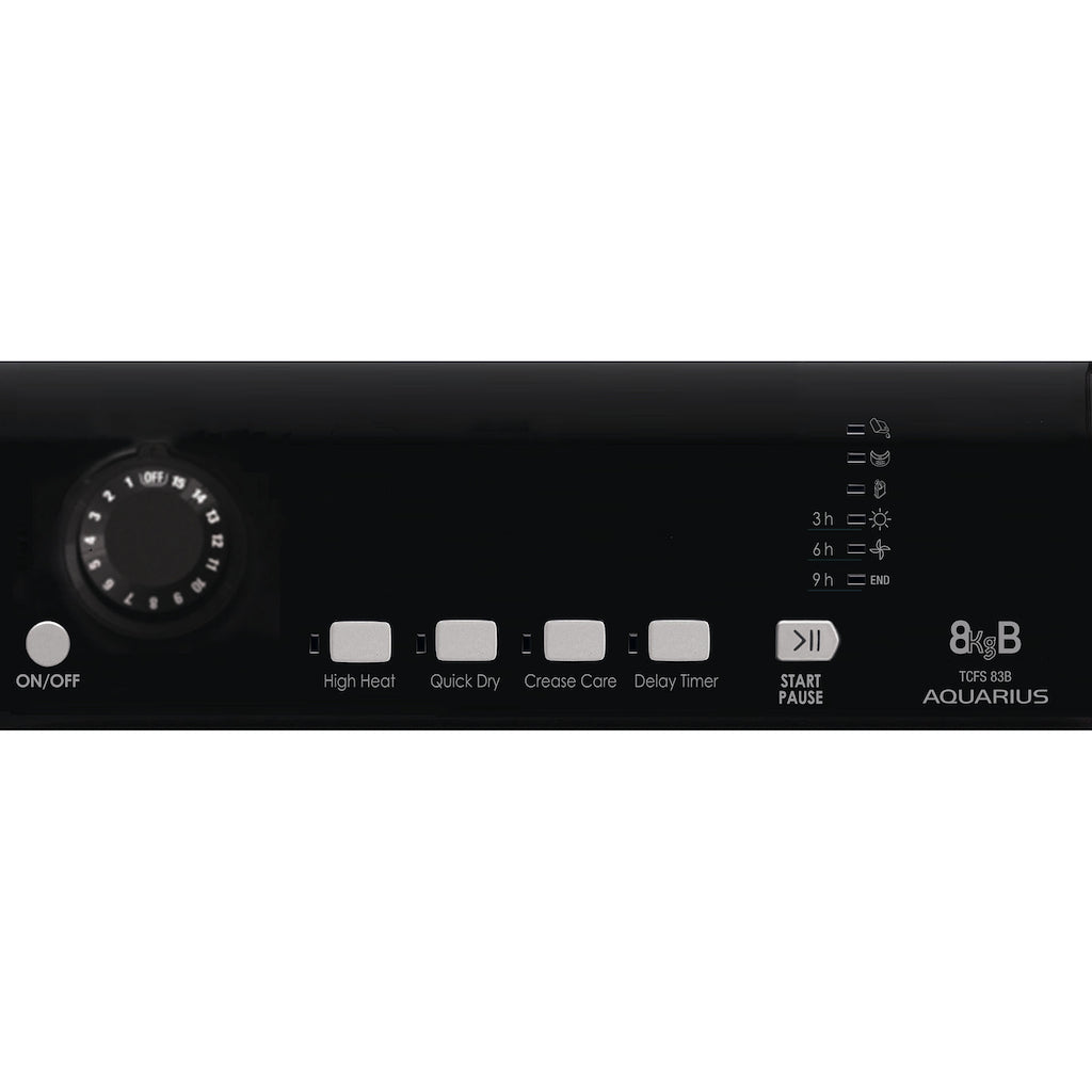 Hotpoint condenser tumble dryer: freestanding, 8,0kg