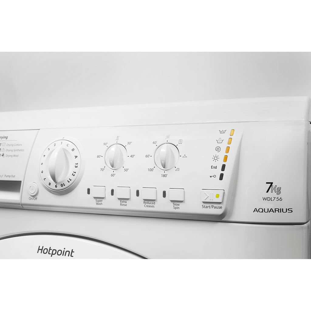 Hotpoint freestanding washer dryer: 7kg