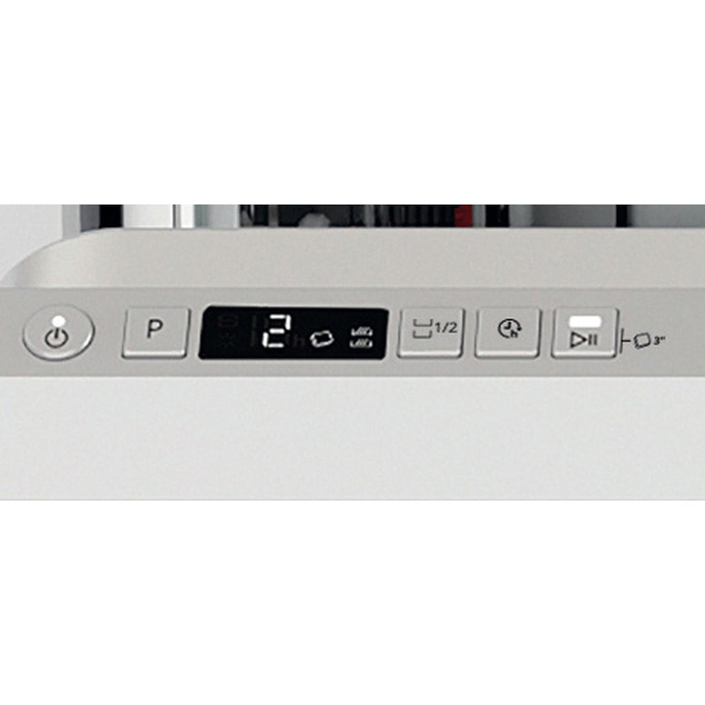 Whirlpool Integrated Dishwasher: in Silver - W2I HD524  UK