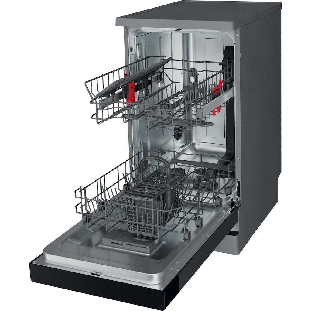Whirlpool WSFE 2B19 X UK N SupremeClean Slimline Dishwasher A+++ 10 Place - Stainless Steel