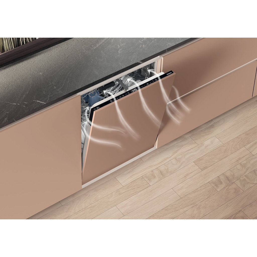 Hotpoint H8I HT59 LS UK Hydroforce Built-In 14 Place Setting Dishwasher