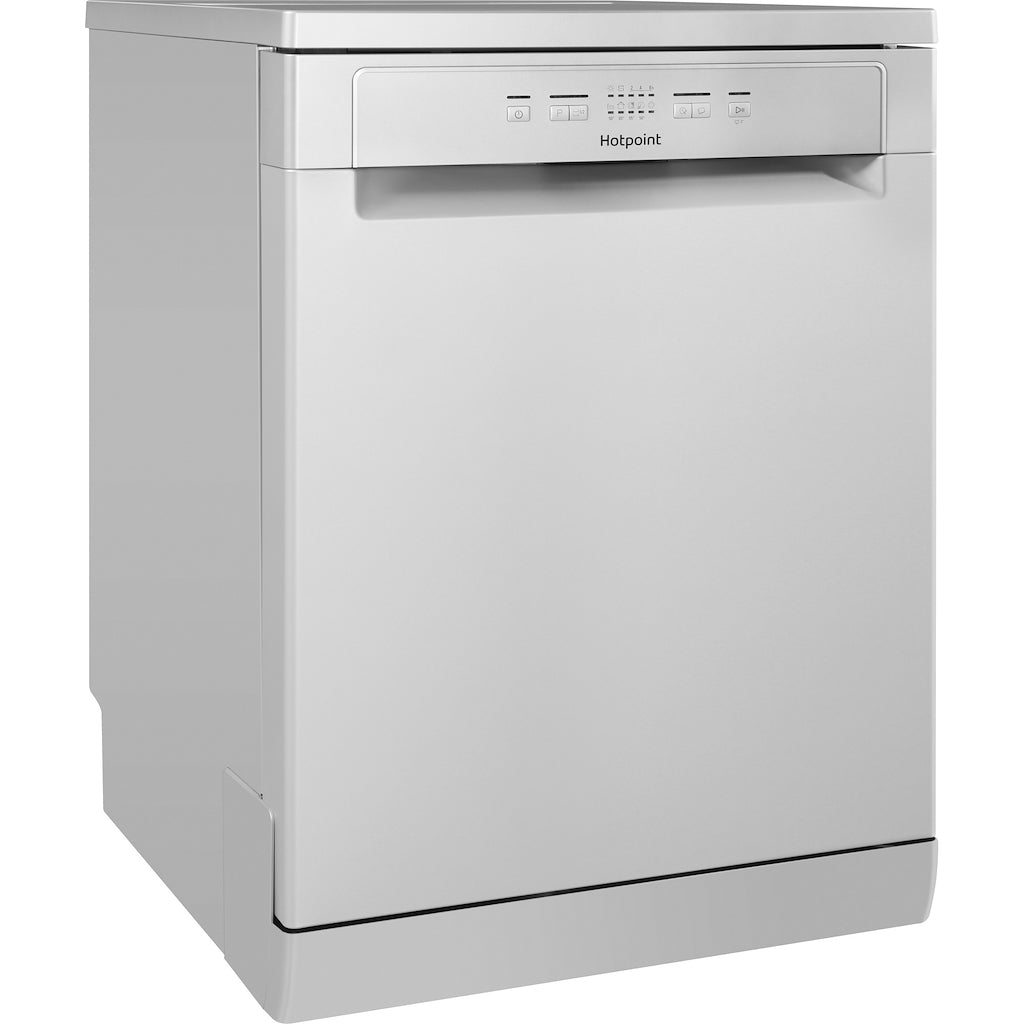 Hotpoint dishwasher: full size, silver