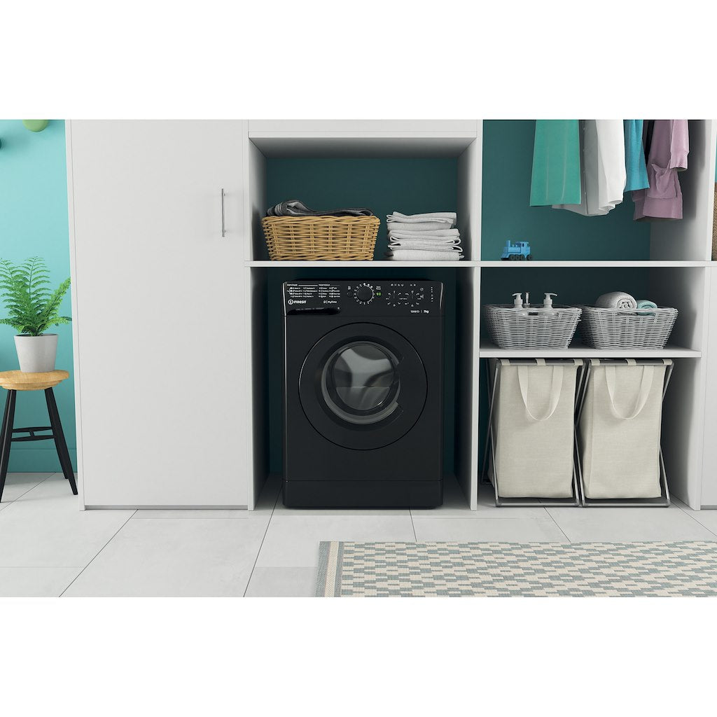 Indesit Ecotime MTWC 71252 K UK Washing Machine - Black