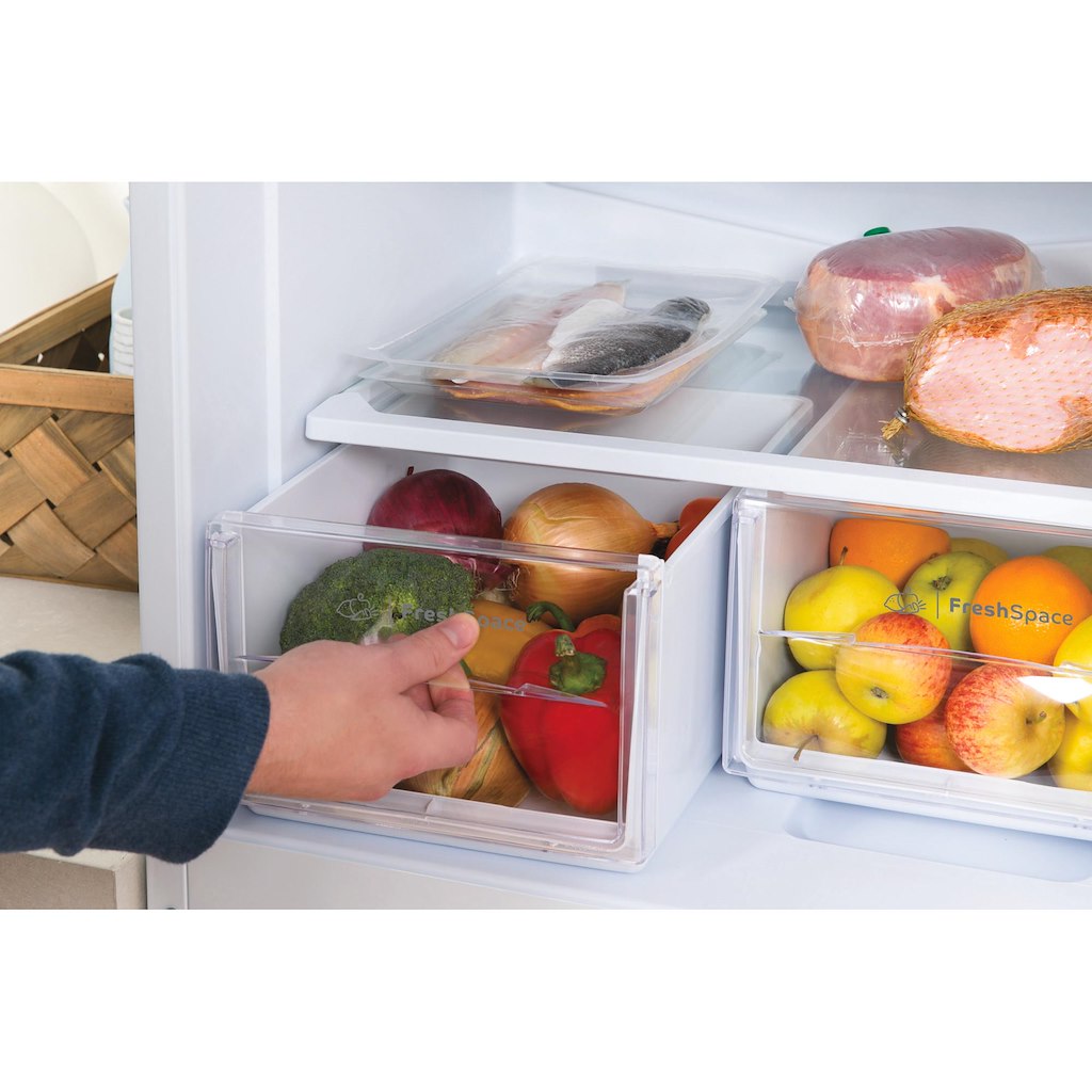 Freestanding fridge freezer