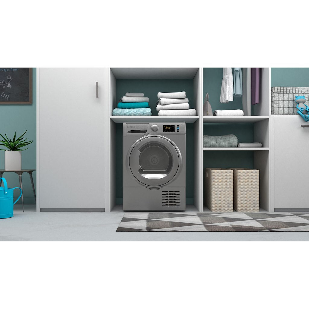 Indesit I3 D81S UK Tumble Dryer - Silver