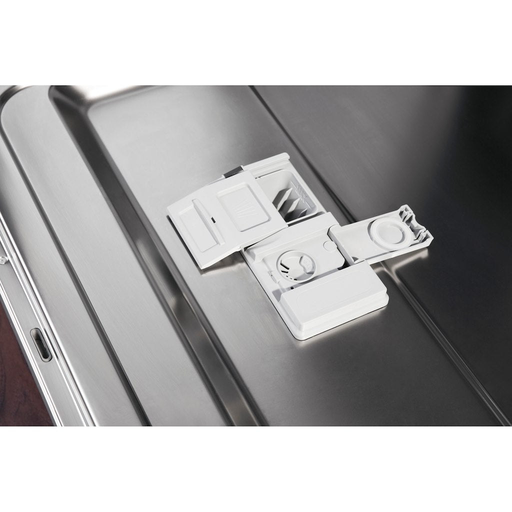 Hotpoint integrated dishwasher: full size, inox