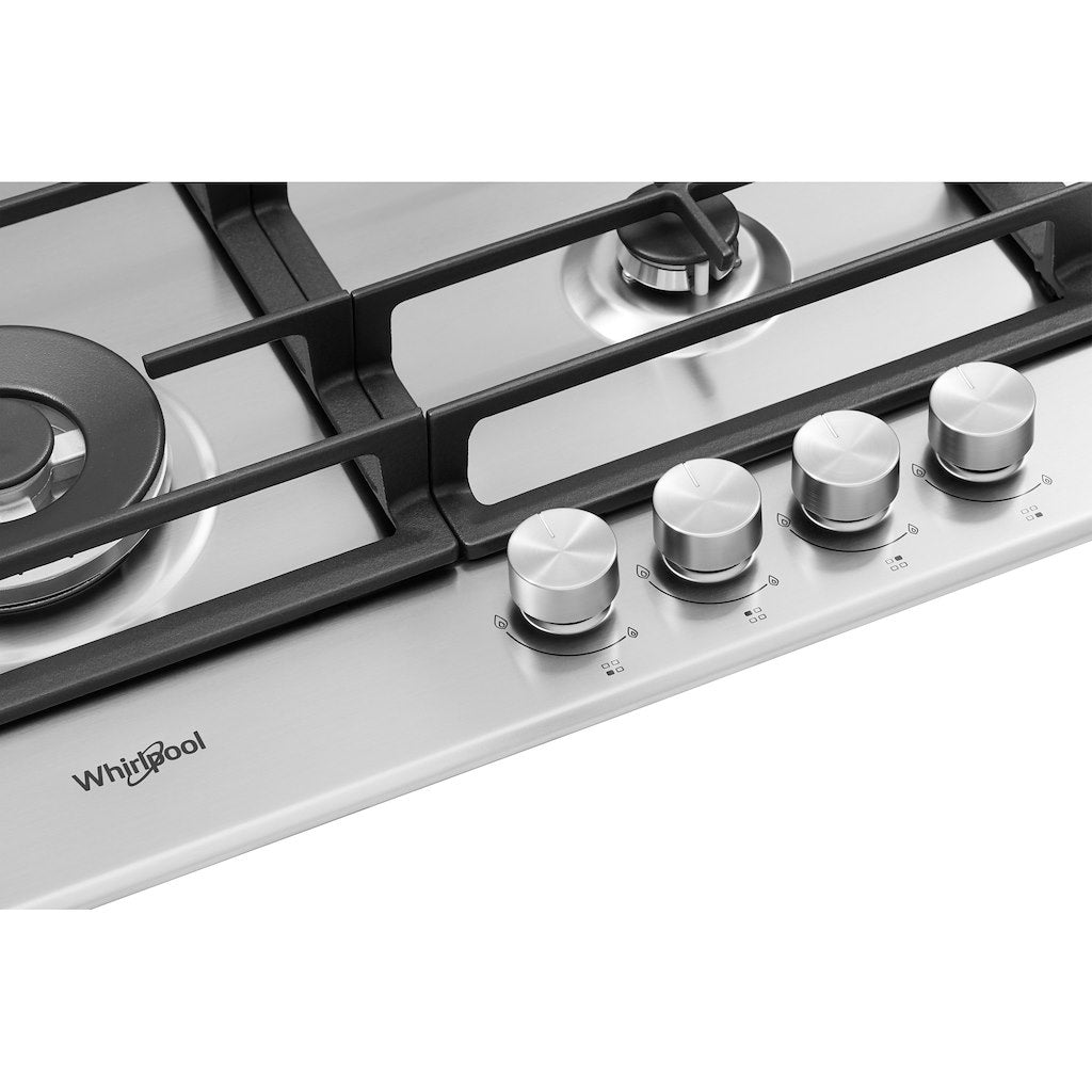 Whirlpool Gas Hob: 4 gas burners - GMW 6422/IXL