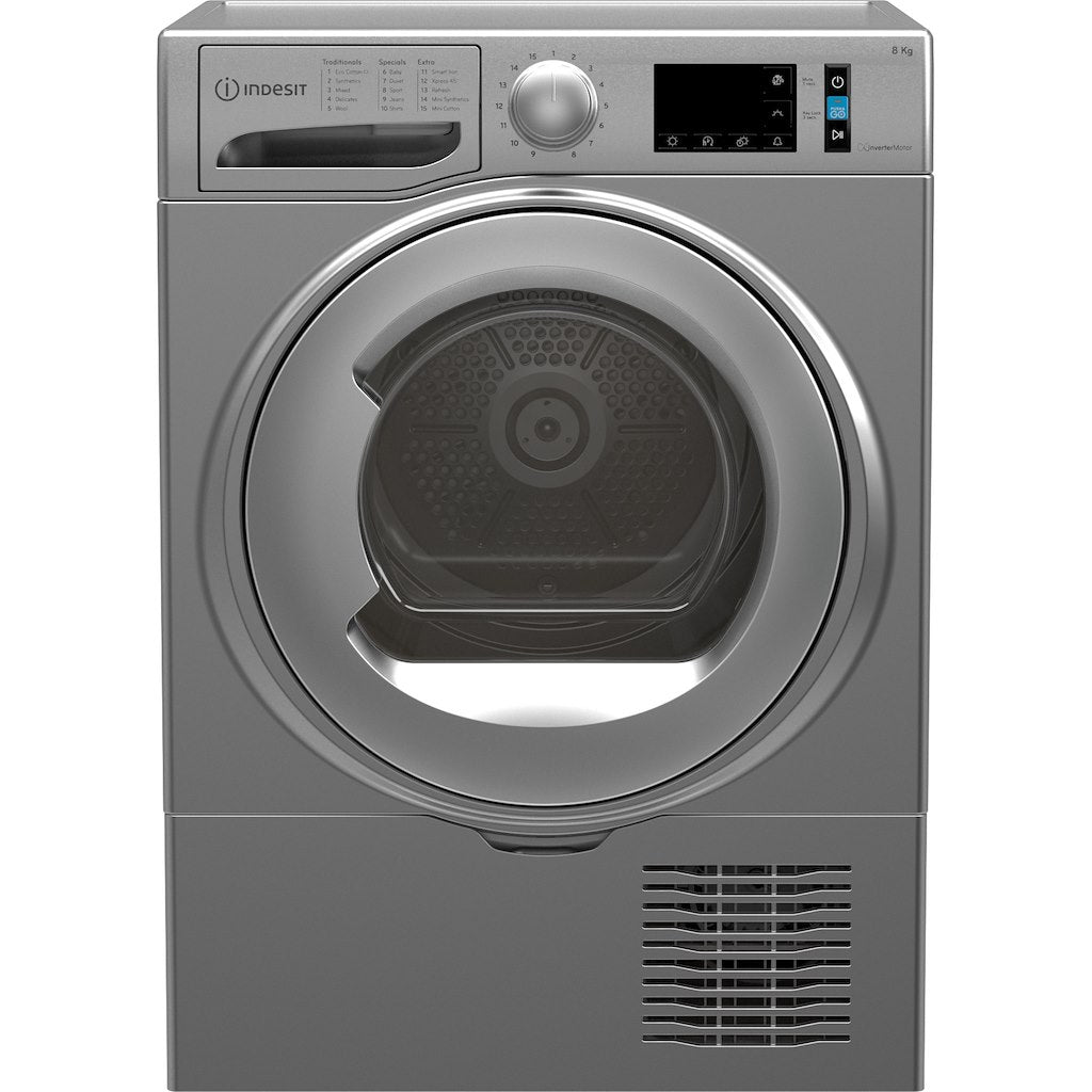 Indesit I3 D81S UK Tumble Dryer - Silver