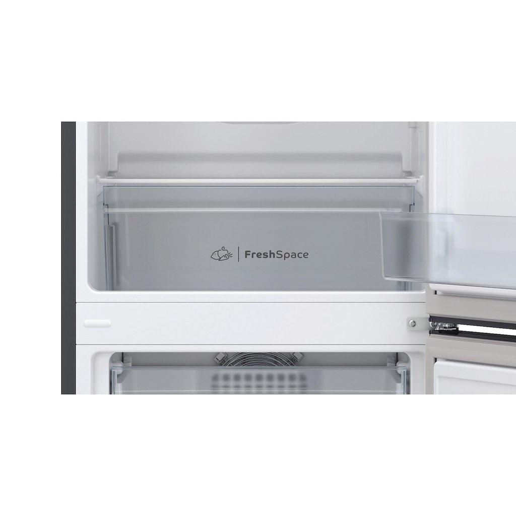 Low Frost 60/40 Fridge Freezer - Black - 54CM - 286L