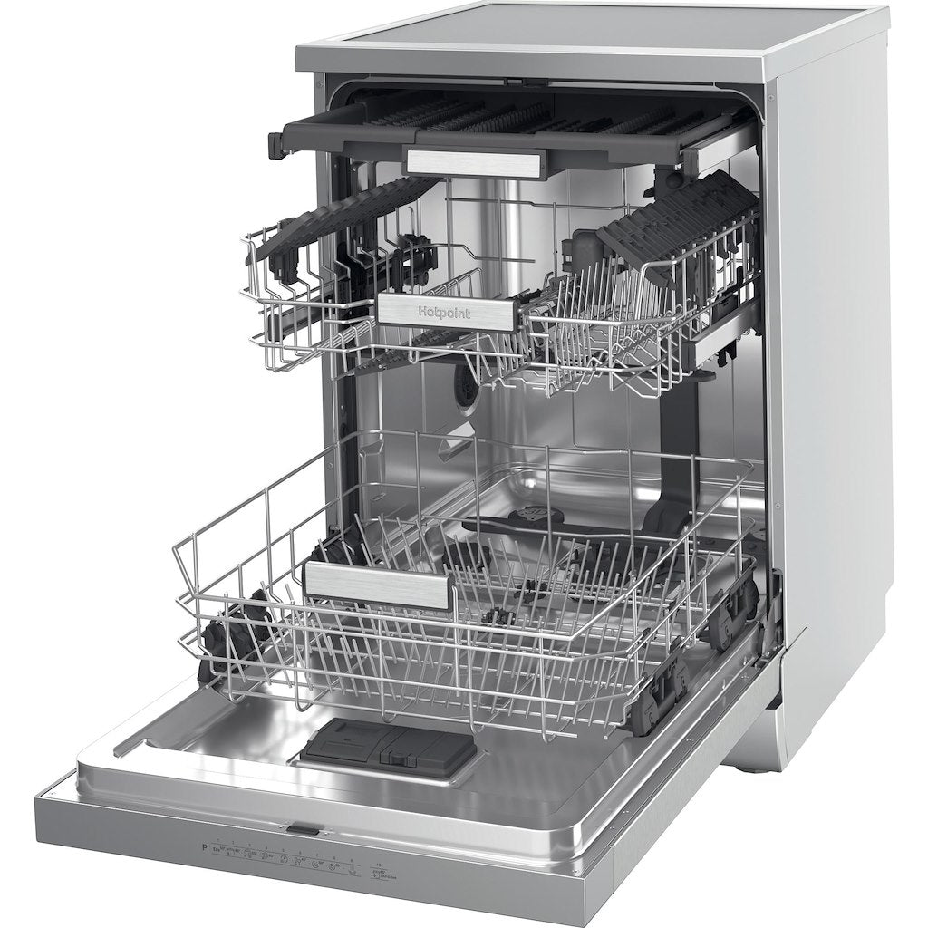 Hotpoint H7F HP43 X UK Maxi Space Freestanding 15 Place Settings Dishwasher