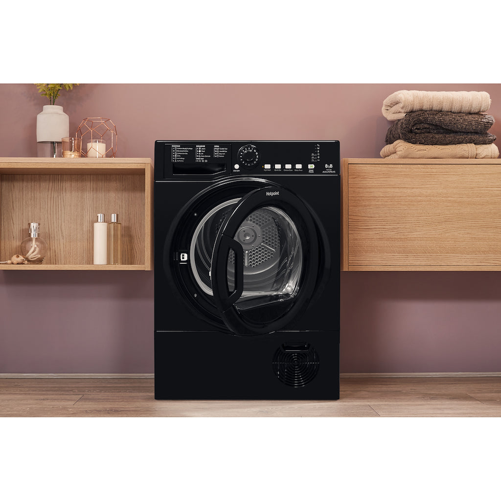 Hotpoint condenser tumble dryer: freestanding, 8,0kg