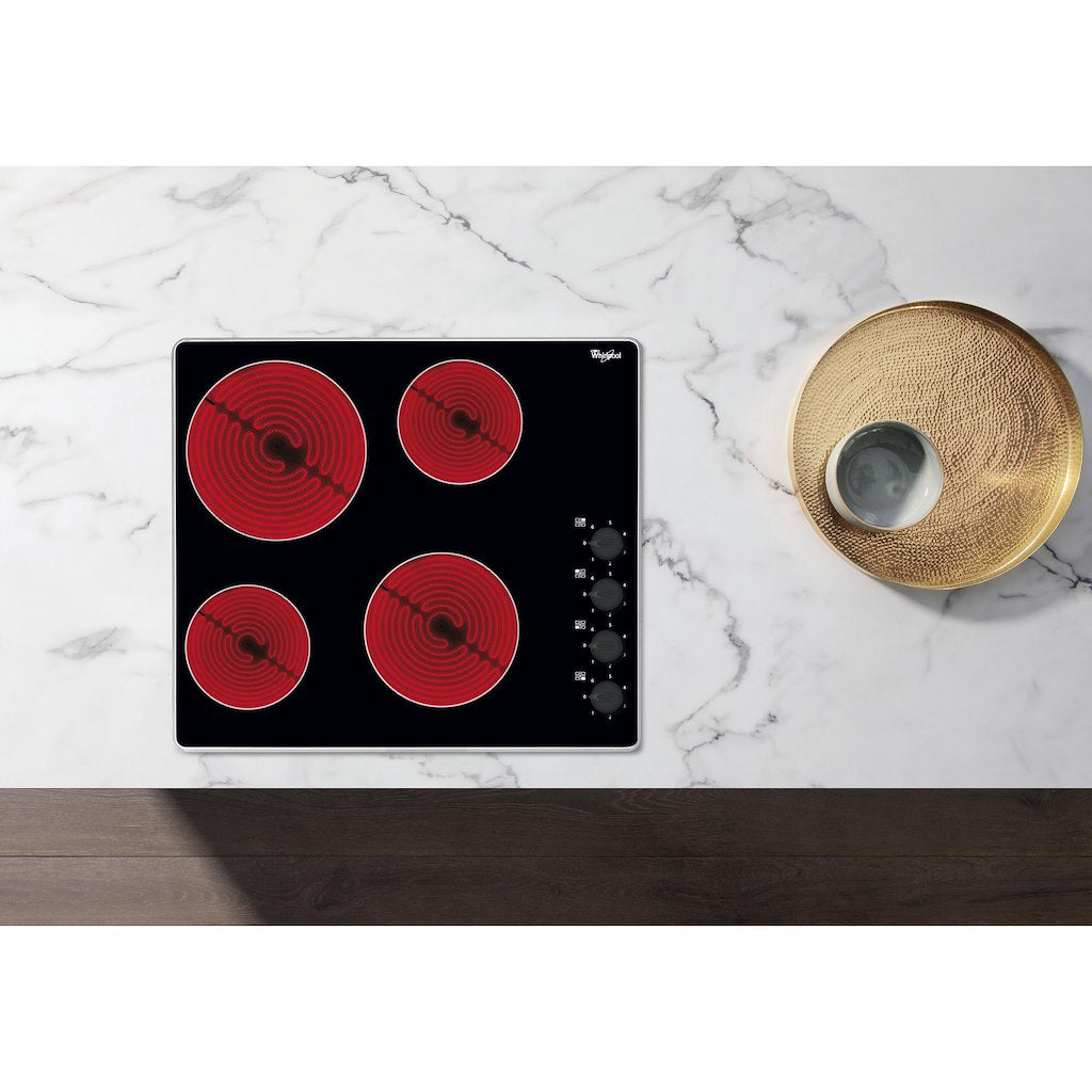 Whirlpool Absolute Ceramic Hob - Black - 60cm - AKM 609 IX