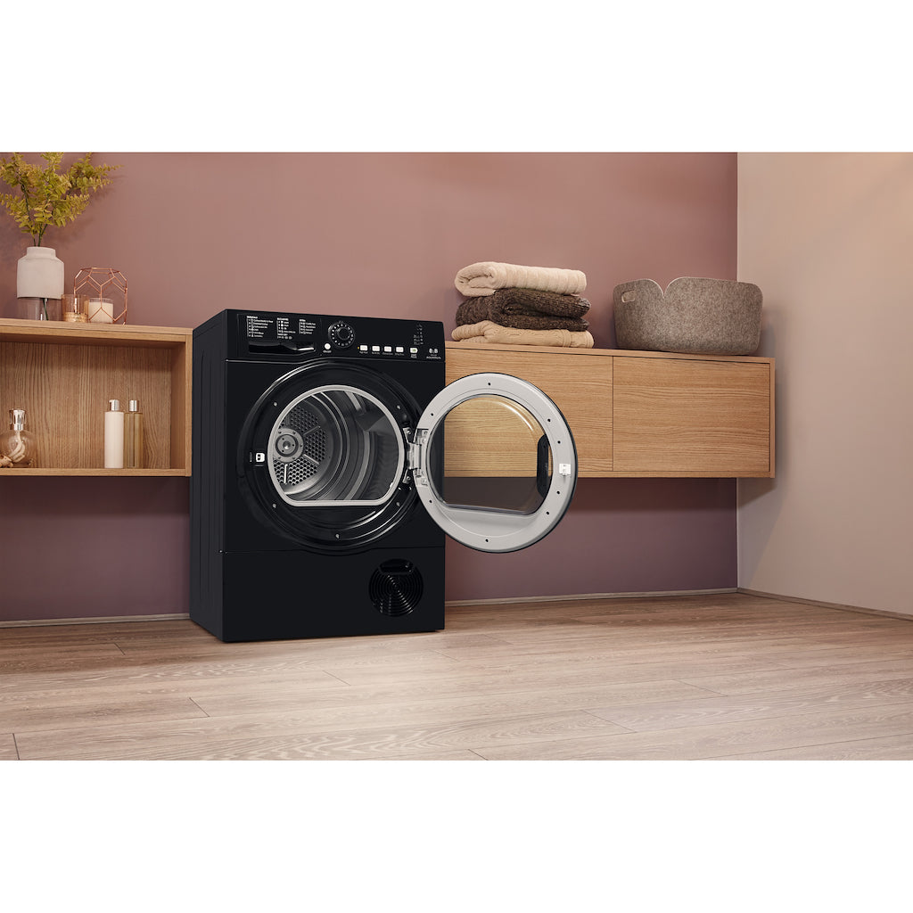 Hotpoint condenser tumble dryer: freestanding, 8,0kg