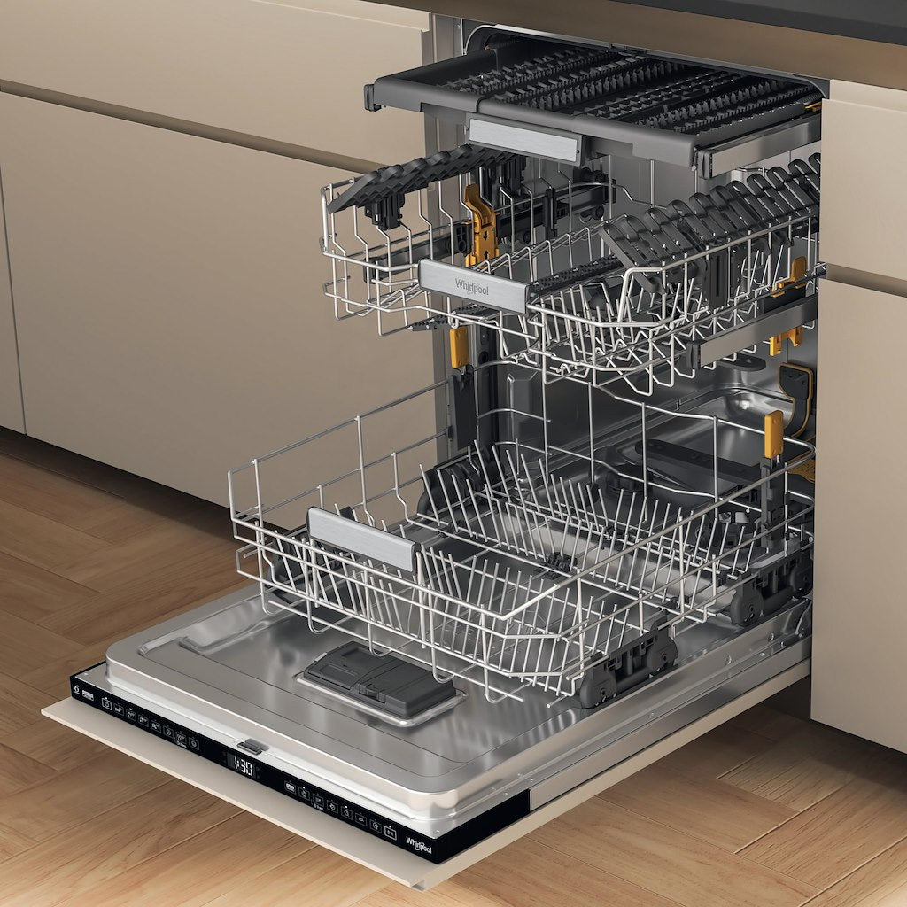 Whirlpool Built-in MaxiSpace Dishwasher with Flexible 3rd Rack - 15 Place Settings - A Rated - W7I HF60 TUS UK