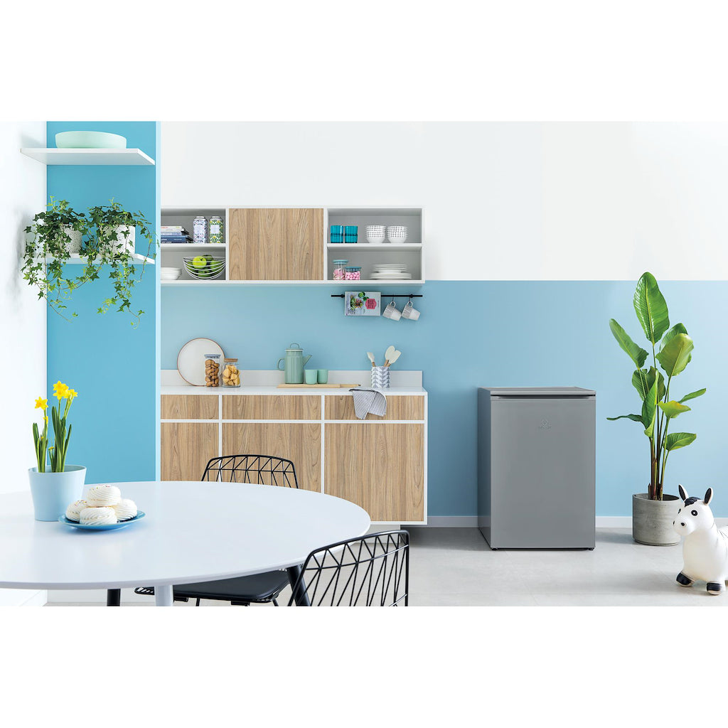 Freestanding upright freezer: silver colour - I55ZM 1110 S 1