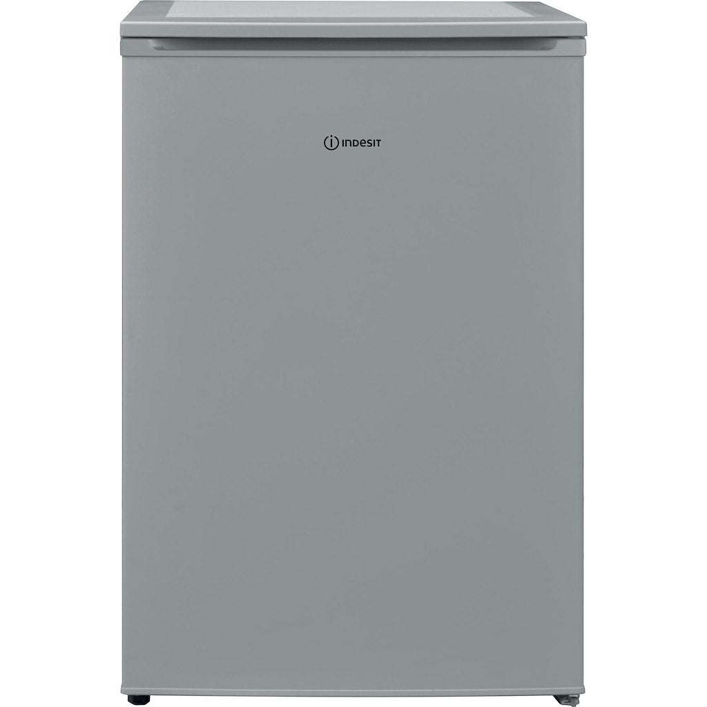 Freestanding fridge: silver colour