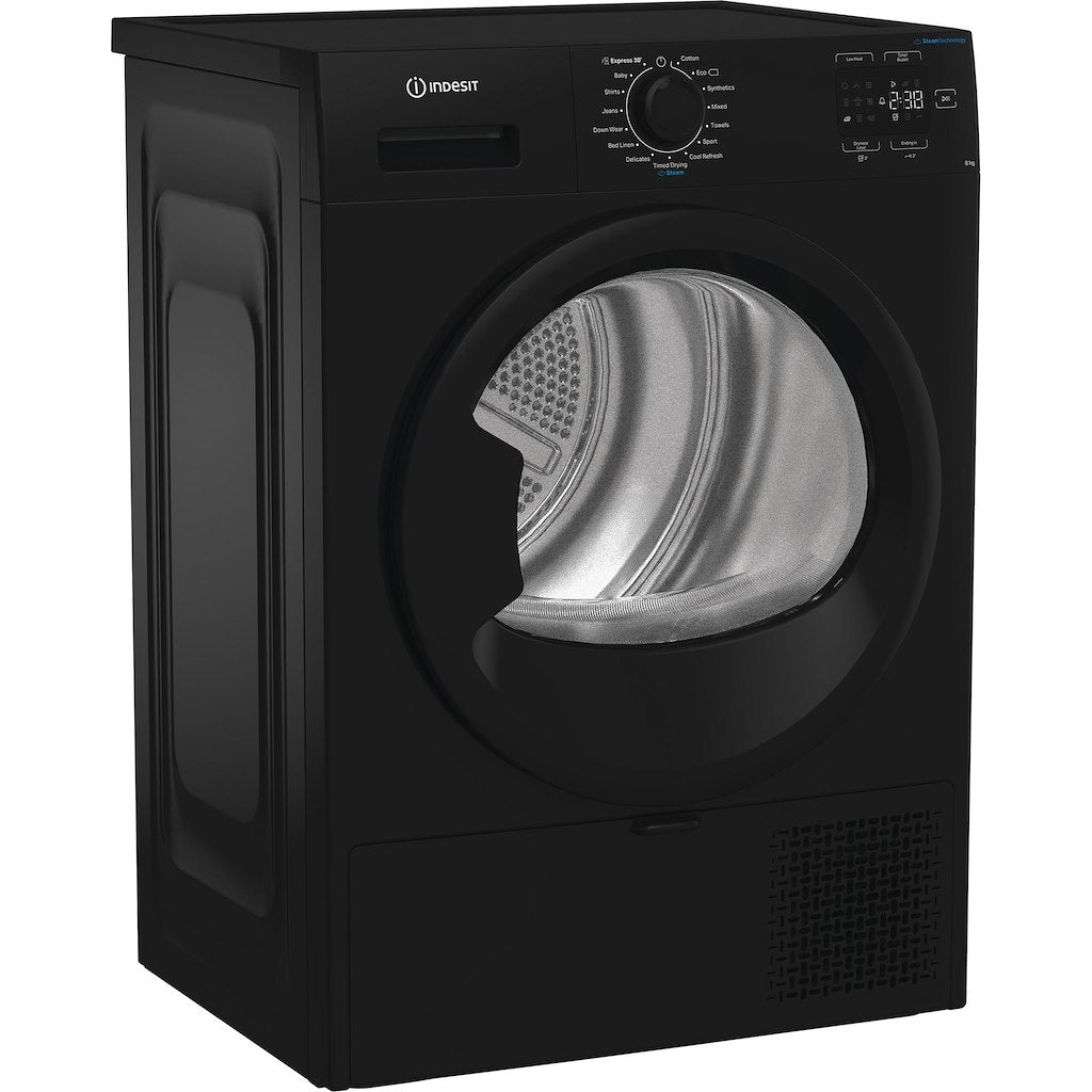 Heat pump tumble dryer: freestanding, 8,0kg - C YSD 82D BB UK