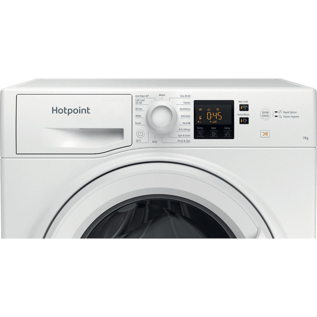 Hotpoint NSWR 742U WK UK N Washing Machine - White