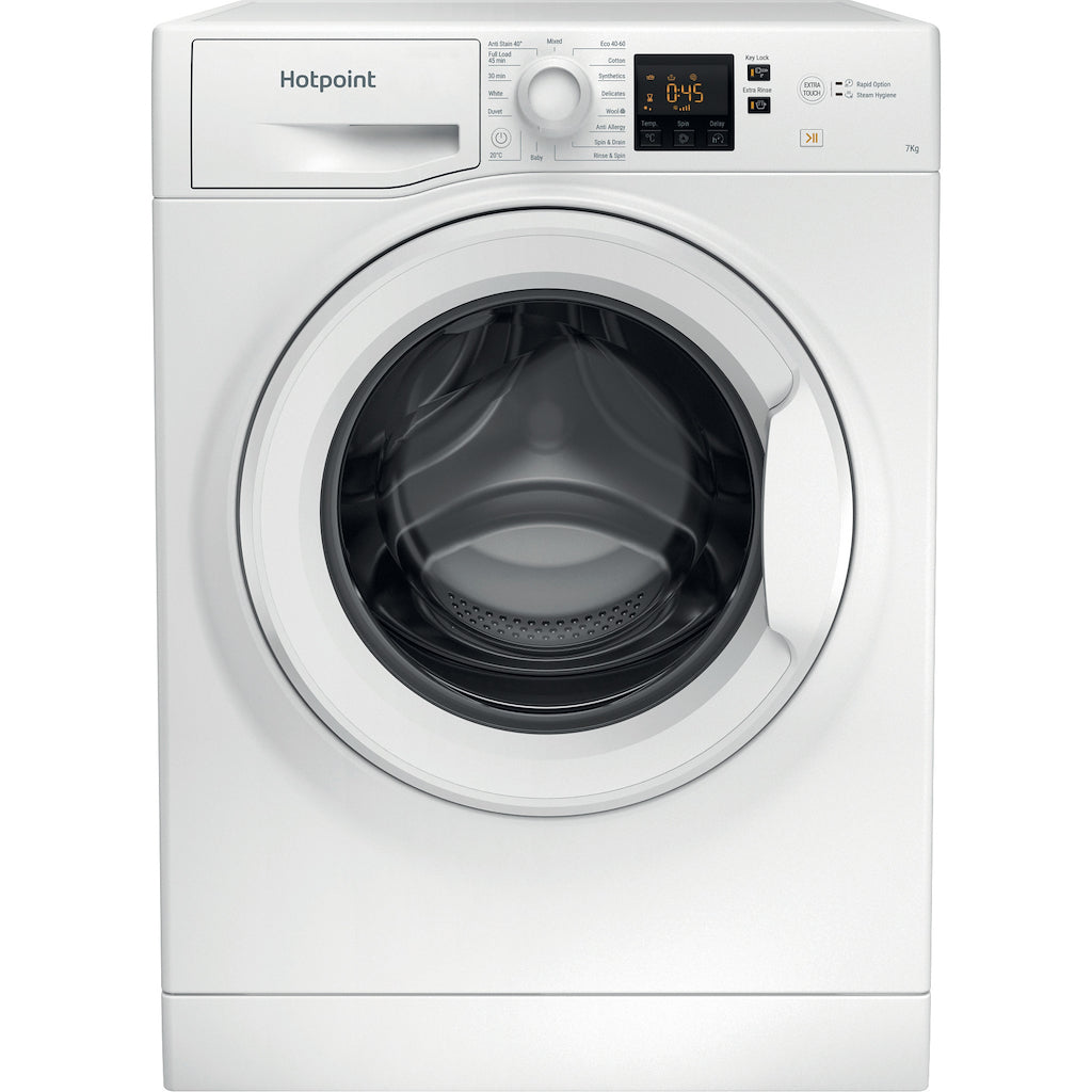Hotpoint NSWR 742U WK UK N Washing Machine - White