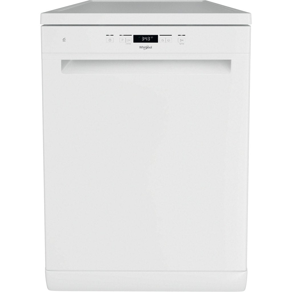 Whirlpool Freestanding Full Size Dishwasher - White - 14 Place Setting - E Rated - W2F HD626 UK