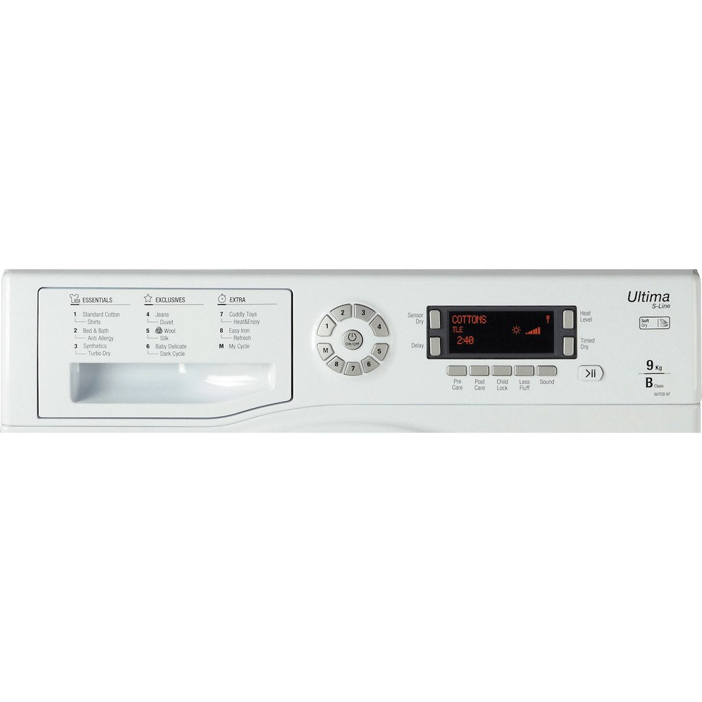 Hotpoint condenser tumble dryer: freestanding, 9,0kg
