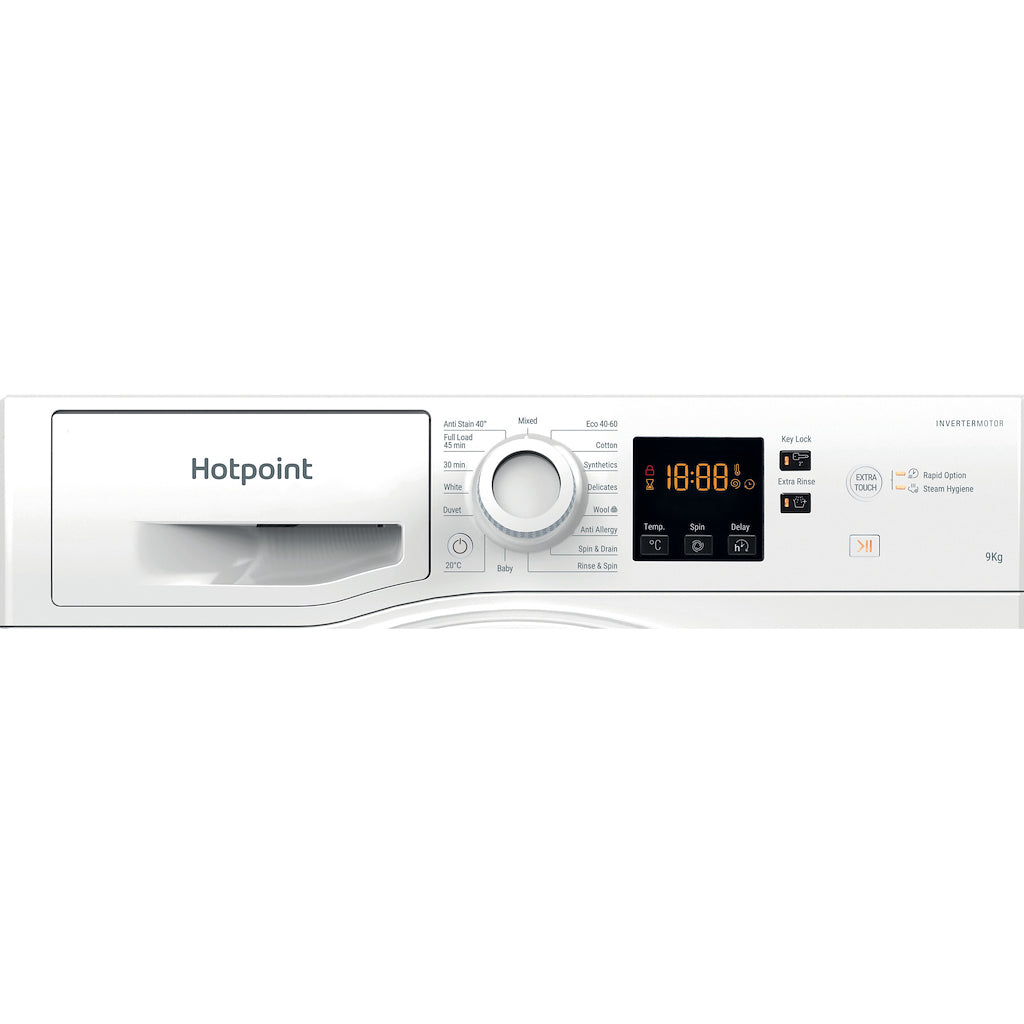 Hotpoint NSWR 944C WK UK N Washing Machine - White