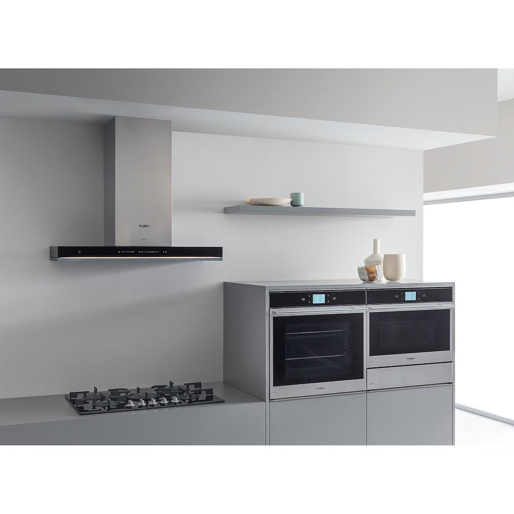 Whirlpool POW75D2/NB Gas On Glass 75CM Hob - Black