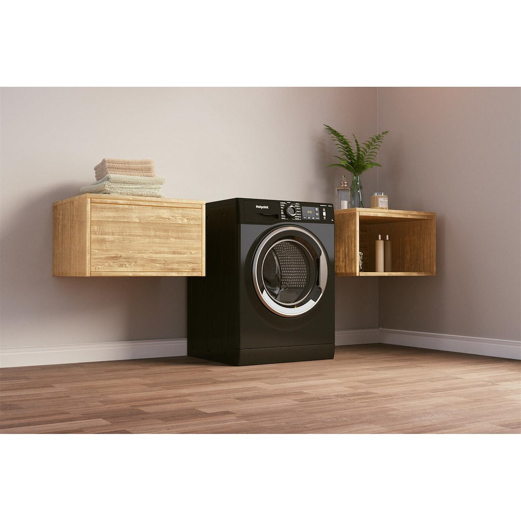 Hotpoint NM11945BCA UK N ActiveCare 9kg Front Load Washing Machine - Black