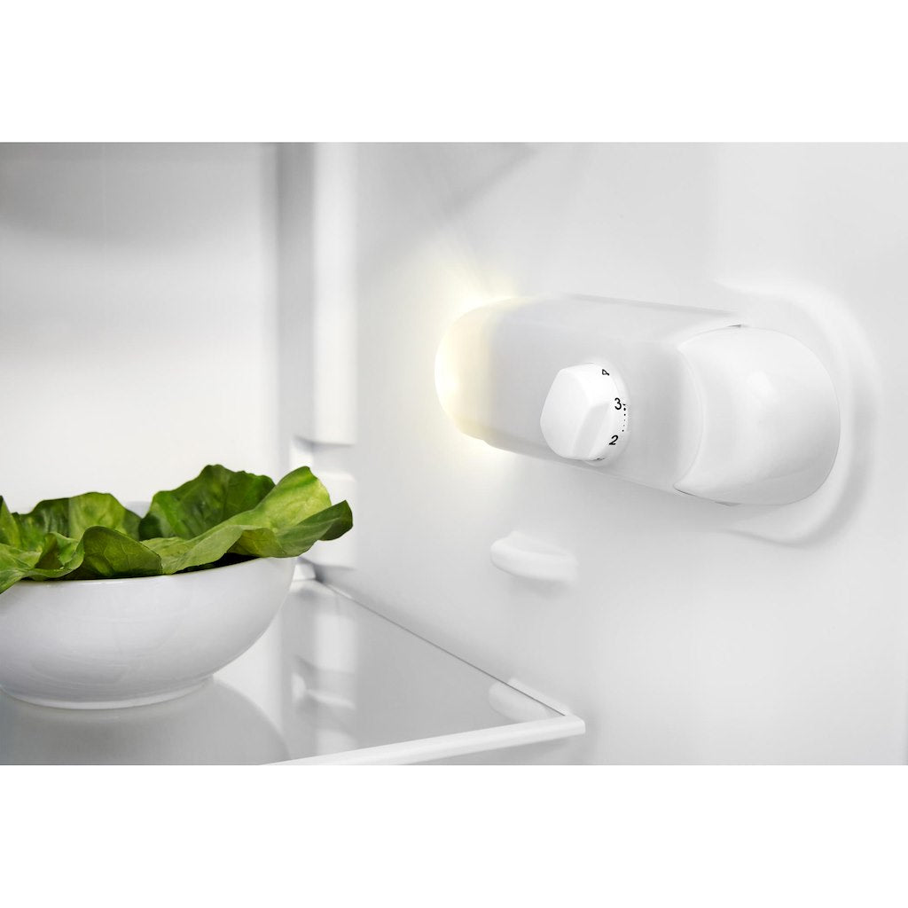 Low Frost  Tall Larder Fridge - White - 59.5CM - 323L