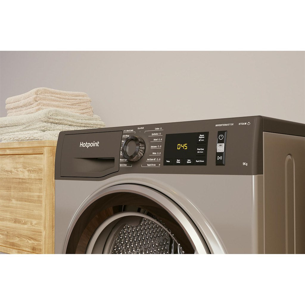 Hotpoint ActiveCare Graphite NM11946GCAUKN 9kg Washing Machine