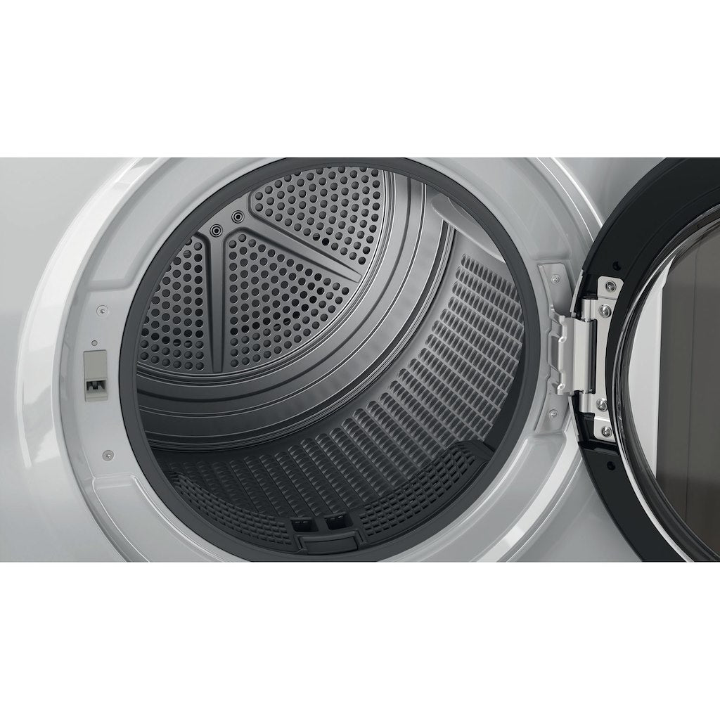 Hotpoint NT M11 82SSK UK Freestanding 8kg Heat Pump Tumble Dryer - Silver