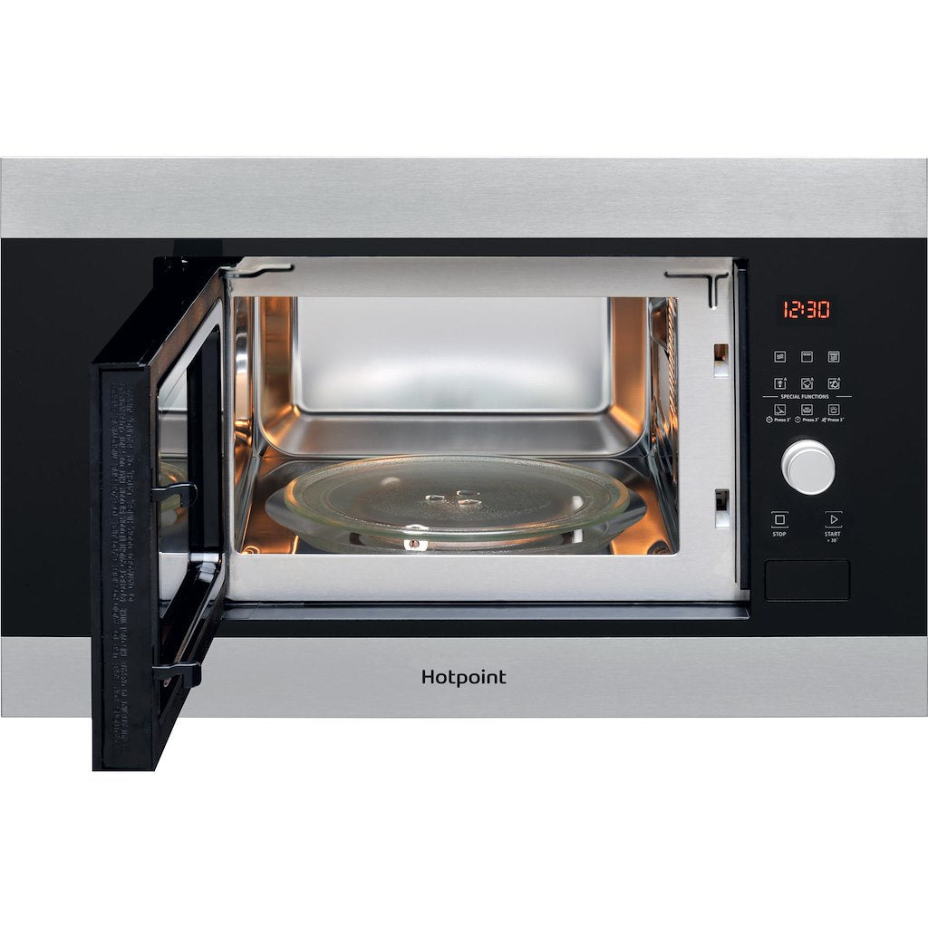 Hotpoint MF20G IX H Built-in Microwave Oven and Grill - Inox