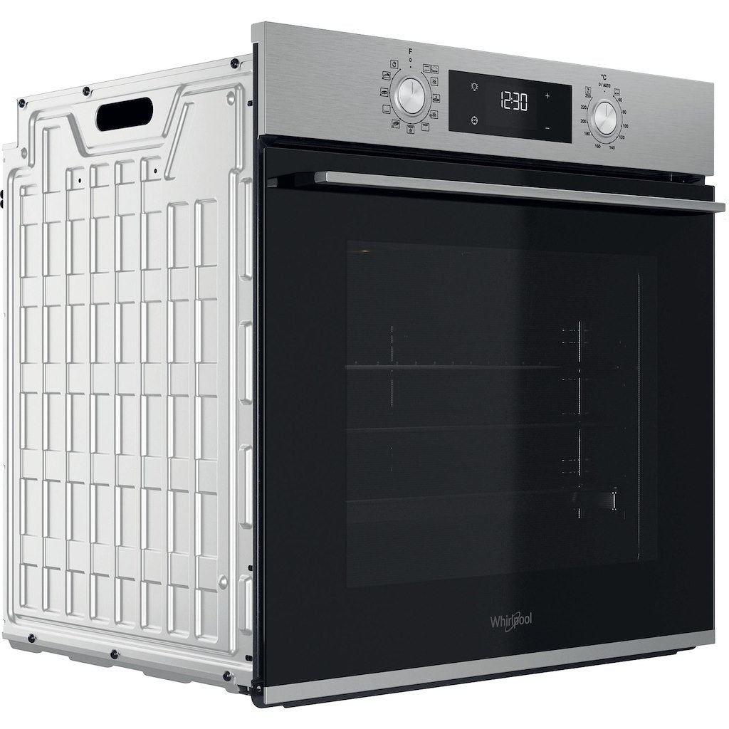 W5 Single Fan Oven - Hydrolytic - Multifunction 8 - 71L With Lcd Push Push And A+ Energy In Stainless Steel