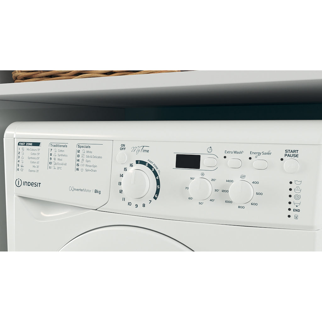 Indesit My Time EWD 81483 W UK N Washing Machine - White
